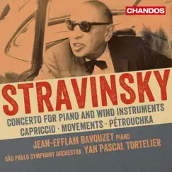 Stravinsky: Concerto for Piano, Capriccio, Movements & Petrushka by Jean-Efflam Bavouzet, Yan Pascal Tortelier & São Paulo Symphony Orchestra album reviews, ratings, credits