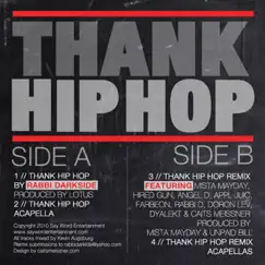 Thank Hip Hop Remix (feat. Mista Mayday, Hired Gun, Angel D, Appl Juic, Farbeon, Doron Lev, Dyalekt & Caits Meissner) Song Lyrics
