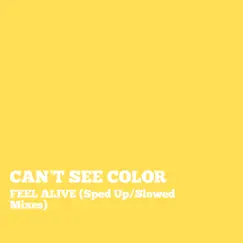 Feel Alive (Sped Up / Slowed Mixes) - Single by Can't See Color album reviews, ratings, credits