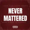 NEVER MATTERED (feat. Risto Swervo & JustoFlos) - Single album lyrics, reviews, download
