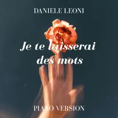 Je Te Laisserai Des Mots (Piano Version) Song Lyrics