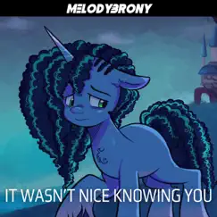 It Wasn't Nice Knowing You (feat. Blackened Blue) - Single by MelodyBrony album reviews, ratings, credits