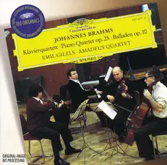 Brahms: Quartet No. 1, Op. 25 & Four Ballades, Op. 10 by Amadeus Quartet album reviews, ratings, credits