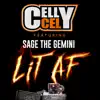 Lit AF (feat. Sage the Gemini) - Single album lyrics, reviews, download