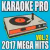 Karaoke Pro 2017 Mega Hits Vol. 2 album lyrics, reviews, download