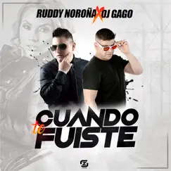 Cuando Te Fuiste - Single by Ruddy Noroña & Dj Gago album reviews, ratings, credits