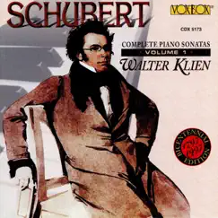 Schubert: Complete Piano Sonatas, Vol. 1 by Walter Klien album reviews, ratings, credits
