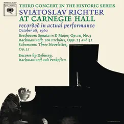 Sviatoslav Richter Recital - Live at Carnegie Hall, October 28, 1960 by Sviatoslav Richter album reviews, ratings, credits
