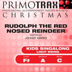 Rudolph the Red Nosed Reindeer (Medium Key - A) [Performance Backing Track] [Light Swing] Song Lyrics