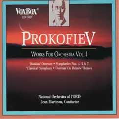Prokofiev: Works for Orchestra, Vol. 1 by Jean Martinon & French National Radio Orchestra album reviews, ratings, credits