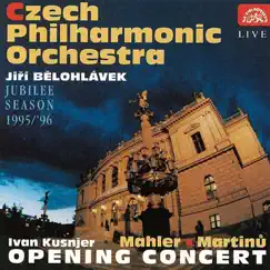 Mahler: Songs of a Wayfarer - Martinů: Symphony No. 6 (Live) by Ivan Kusnjer, Jiří Bělohlávek & Czech Philharmonic Orchestra album reviews, ratings, credits