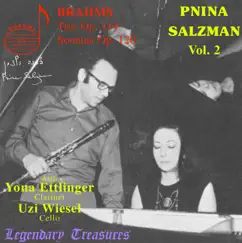 Pnina Salzman Vol.2: Brahms Clarinet Trio & Sonatas (Live) by Pnina Salzman, Yona Ettlinger & Uzi Wiesel album reviews, ratings, credits