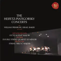 Mendelssohn: Octet in E-Flat Major, Op. 20 - Spohr: Double Quartet in D Minor, Op. 65 - Francaix: Trio in C Major (Heifetz Remastered) by Jascha Heifetz album reviews, ratings, credits
