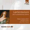 Lamentazioni per la Settimana Santa album lyrics, reviews, download