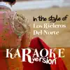 No Me Hagas Menos (Karaoke Version) song lyrics