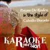 Payaso De Rodeo (In the Style of Caballo Dorado) [Karaoke Version] song lyrics