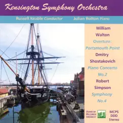 KSO Plays Walton, Shostakovich and Simpson by Kensington Symphony Orchestra, Russell Keable & Julian Rolton album reviews, ratings, credits