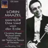 Mahler: Das Lied von der Erde album lyrics, reviews, download