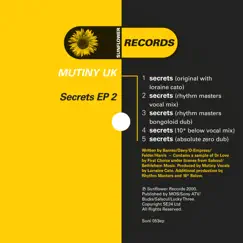 Secrets (feat. Lorraine Cato) by Mutiny UK album reviews, ratings, credits