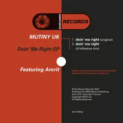 Doin' Me Right (feat. Amrit) - Single by Mutiny UK album reviews, ratings, credits