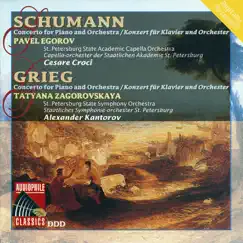 Schumann: Piano Concerto in A Minor - Grieg: Piano Concerto in A Minor by St. Petersburg State Academic Capella Orchestra, St. Petersburg Symphony Orchestra 'Classica', Cesare Croci, Alexander Kantorov, Pavel Egorov & Tatyana Zagorovskaya album reviews, ratings, credits