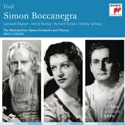 Verdi: Simon Boccanegra by Astrid Varnay, Leonard Warren, The Metropolitan Opera Orchestra & Fritz Stiedry album reviews, ratings, credits