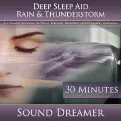 Rain & Thunderstorm (Deep Sleep Aid) [For Tinnitus, Insomnia, De-Stress, Massage, Meditation, Holistic Healing, Relaxation] [30 Minutes] by Sound Dreamer album reviews, ratings, credits