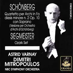 Schönberg: String Quartet No. 2 by Dimitri Mitropoulos & NBC Symphony Orchestra album reviews, ratings, credits