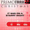 It Was On a Starry Night - Christmas Primotrax - Performance Tracks - EP album lyrics, reviews, download