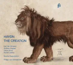 The Creation, Hob. XXI:2, Pt. II: Achieved Is the Glorious Work - On Thee Each Living Soul (Chorus, Gabriel, Uriel, Raphael) Song Lyrics