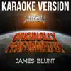 High (Karaoke Version) [Originally Performed By James Blunt] - Single album lyrics, reviews, download