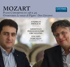 Mozart: Piano Concerti & Overtures by Andreas Frolich, Armenian Philharmonic Orchestra & Eduard Topchjan album reviews, ratings, credits
