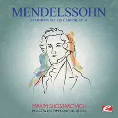 Mendelssohn: Symphony No. 1 in C Minor, Op. 11 (Remastered) by Moscow RTV Symphony Orchestra & Maxim Shostakovich album reviews, ratings, credits
