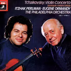Tchaikovsky: Violin Concerto, Serenade Melancolique by Itzhak Perlman, Eugene Ormandy & The Philadelphia Orchestra album reviews, ratings, credits
