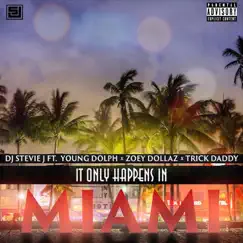 It Only Happens in Miami (feat. Young Dolph, Zoey Dollaz, & Trick Daddy) - Single by DJ Stevie J album reviews, ratings, credits