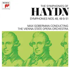 Haydn: Symphonies Nos. 48, 49 & 51 by Max Goberman & Orchestra of the Vienna State Opera album reviews, ratings, credits