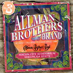 Allman Brothers Brand, No. 3: Macon City Auditorium, Macon, GA 2/11/72 (Live) by The Allman Brothers Band album reviews, ratings, credits