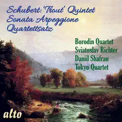 Schubert: Trout Quintet; Sonata Arpeggione; Quartettsatz by Sviatoslav Richter, Daniil Shafran, Felix Gottlieb & Borodin Quartet album reviews, ratings, credits
