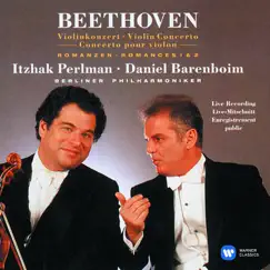 Beethoven: Violin Concerto & 2 Romances by Itzhak Perlman, Daniel Barenboim & Berlin Philharmonic album reviews, ratings, credits