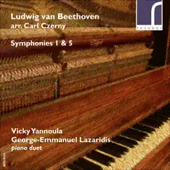 Beethoven: Symphonies Nos. 1 & 5 (Arr. for 2 Pianos by Carl Czerny) by Vicky Yannoula & George-Emmanuel Lazaridis album reviews, ratings, credits