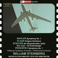 Mahler: Symphony No. 1 - Elgar: Enigma Variations - Strauss: Der Rosenkavalier Suite (1953-1959) by William Steinberg, Philharmonia Orchestra & Pittsburgh Symphony Orchestra album reviews, ratings, credits