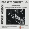 Beethoven: String Quartets, Op. 18 Nos. 1, 3, 5 & 6 album lyrics, reviews, download