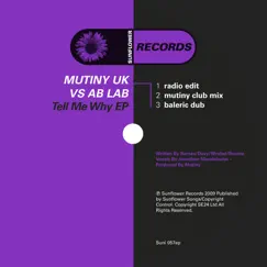 Tell Me Why (feat. Jonathon Mendelsohn) - Single by Mutiny UK & AB Lab album reviews, ratings, credits