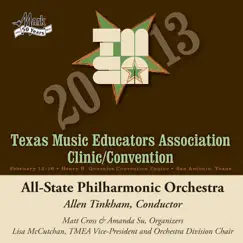 2013 Texas Music Educators Association (TMEA): All-State Philharmonic Orchestra by Texas All-State Philharmonic Orchestra album reviews, ratings, credits
