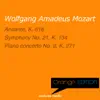 Orange Edition - Mozart: Andante, K. 616 & Piano Concerto No. 9, K. 271 album lyrics, reviews, download