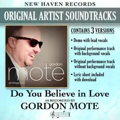 Do You Believe in Love (Performance Tracks) - EP by Gordon Mote album reviews, ratings, credits
