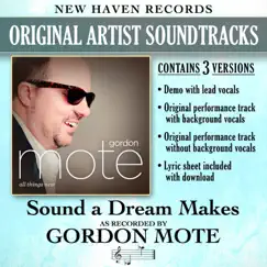 Sound a Dream Makes (Performance Track with Background Vocals) Song Lyrics