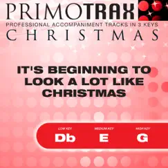 It's Beginning To Look a Lot Like Christmas (Vocal Demonstration Track - Original Version) Song Lyrics