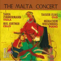 Bach, Bey, Wiesenberg, Schumann, Elias & Haim: The Malta Concert by Menachem Wiesenberg, Taiseer Elias, Tabea Zimmermann & Iris Jortner album reviews, ratings, credits