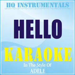 Hello (Instrumental / Karaoke Version) [In the Style of Adele] Song Lyrics